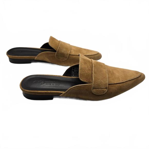 7 For All Mankind Pointed-Toe Mules Slip-On Loafers Tan Women's US Size 5 - Picture 2 of 9